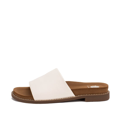 Yellow Box Footwear Kalo Slide Sandal - Ivory