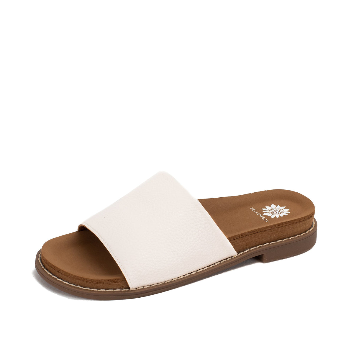 Yellow Box Footwear Kalo Slide Sandal - Ivory