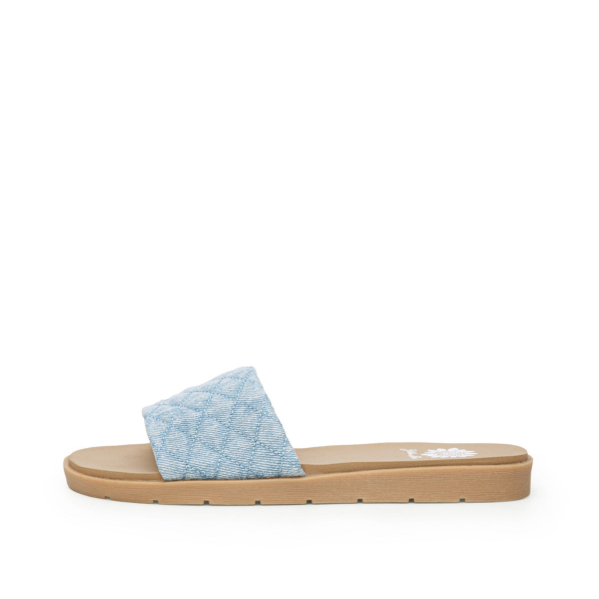 Yellow Box Footwear Fitzy Slide Sandal - Light Denim