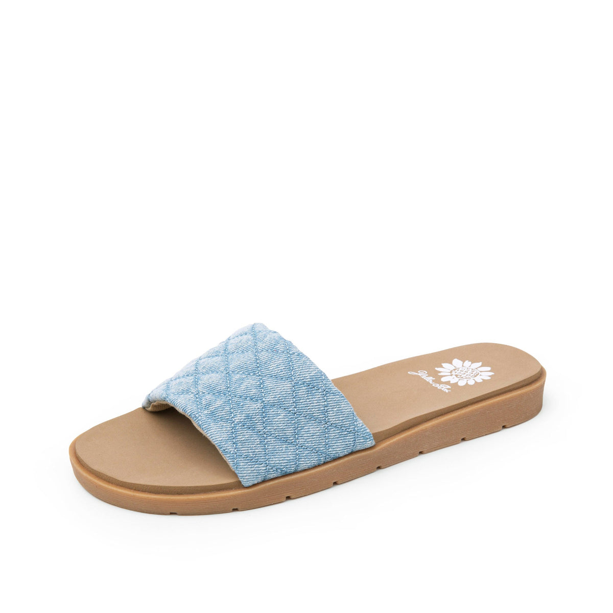 Yellow Box Footwear Fitzy Slide Sandal - Light Denim