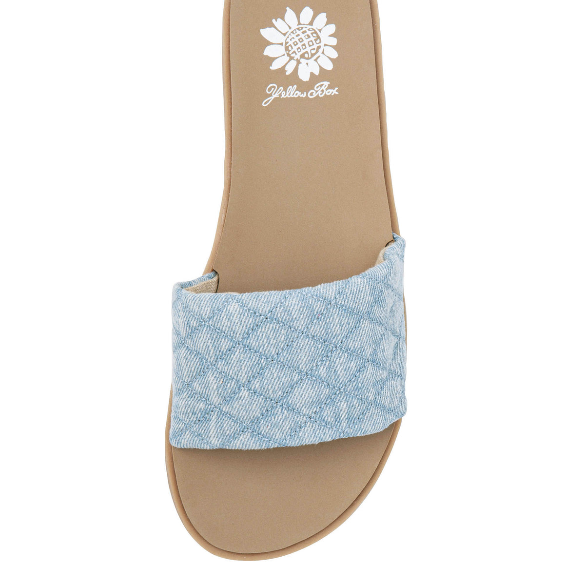 Yellow Box Footwear Fitzy Slide Sandal - Light Denim