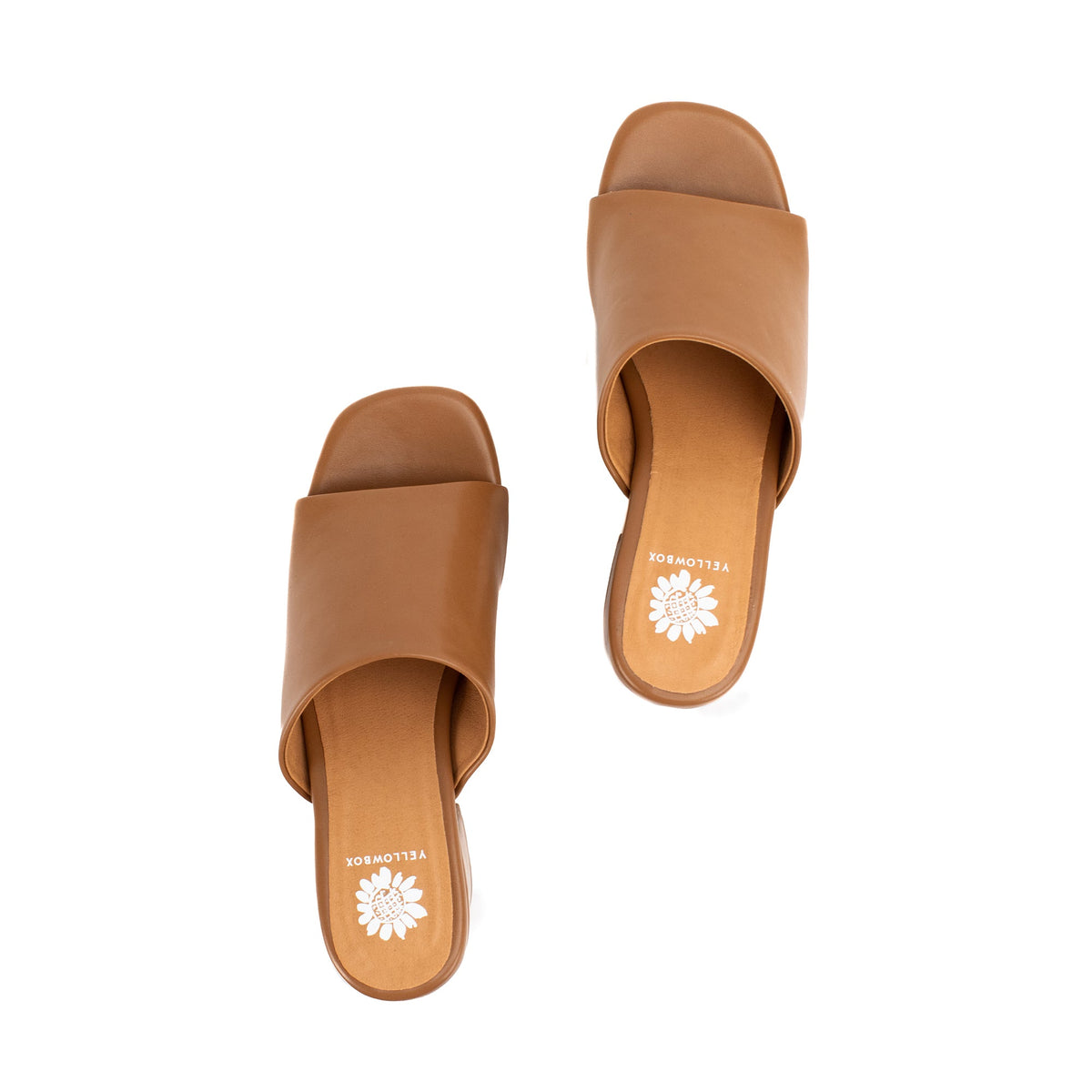 Yellow Box Footwear Ovelle Platform Heel - Almond