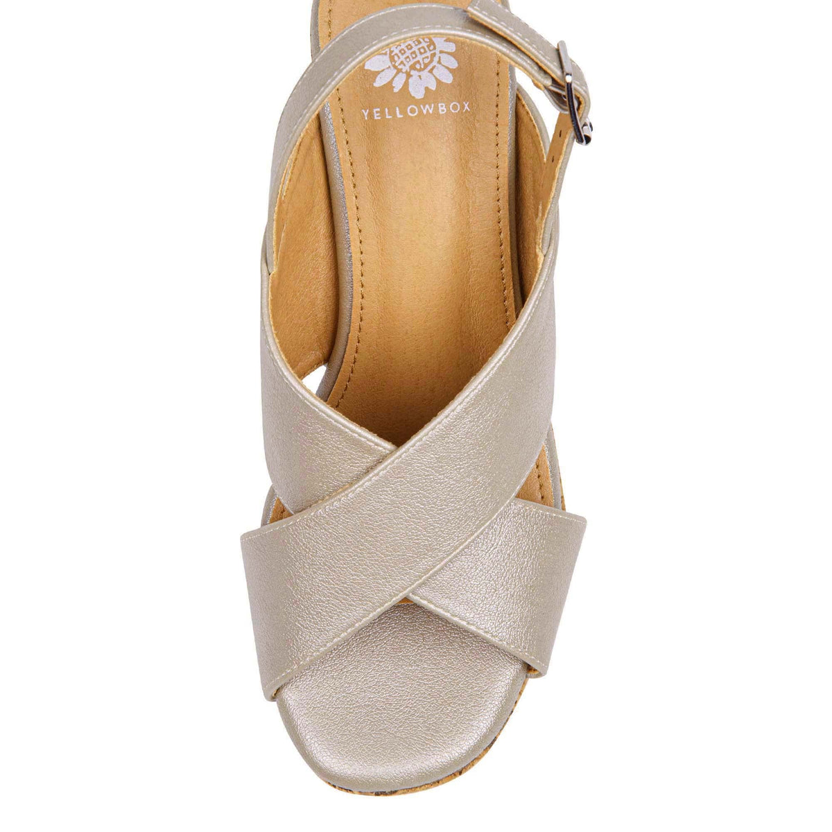 Yellow Box Footwear Hania Platform Heel - Platino