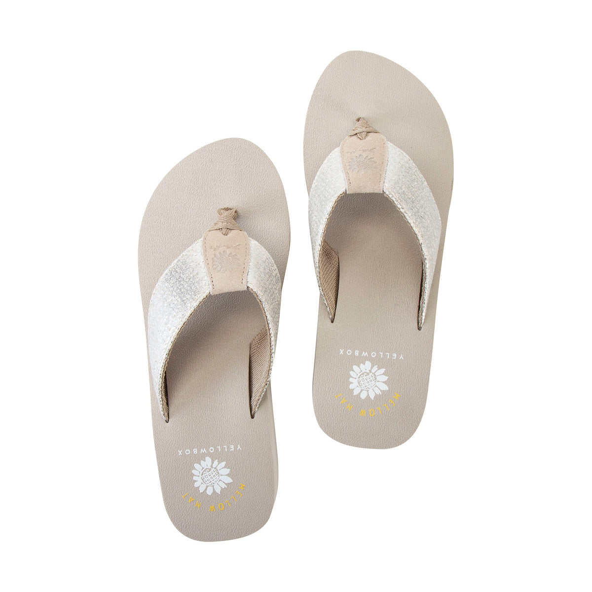 Yellow Box Footwear Leyla Wedge Sandal - Ivory