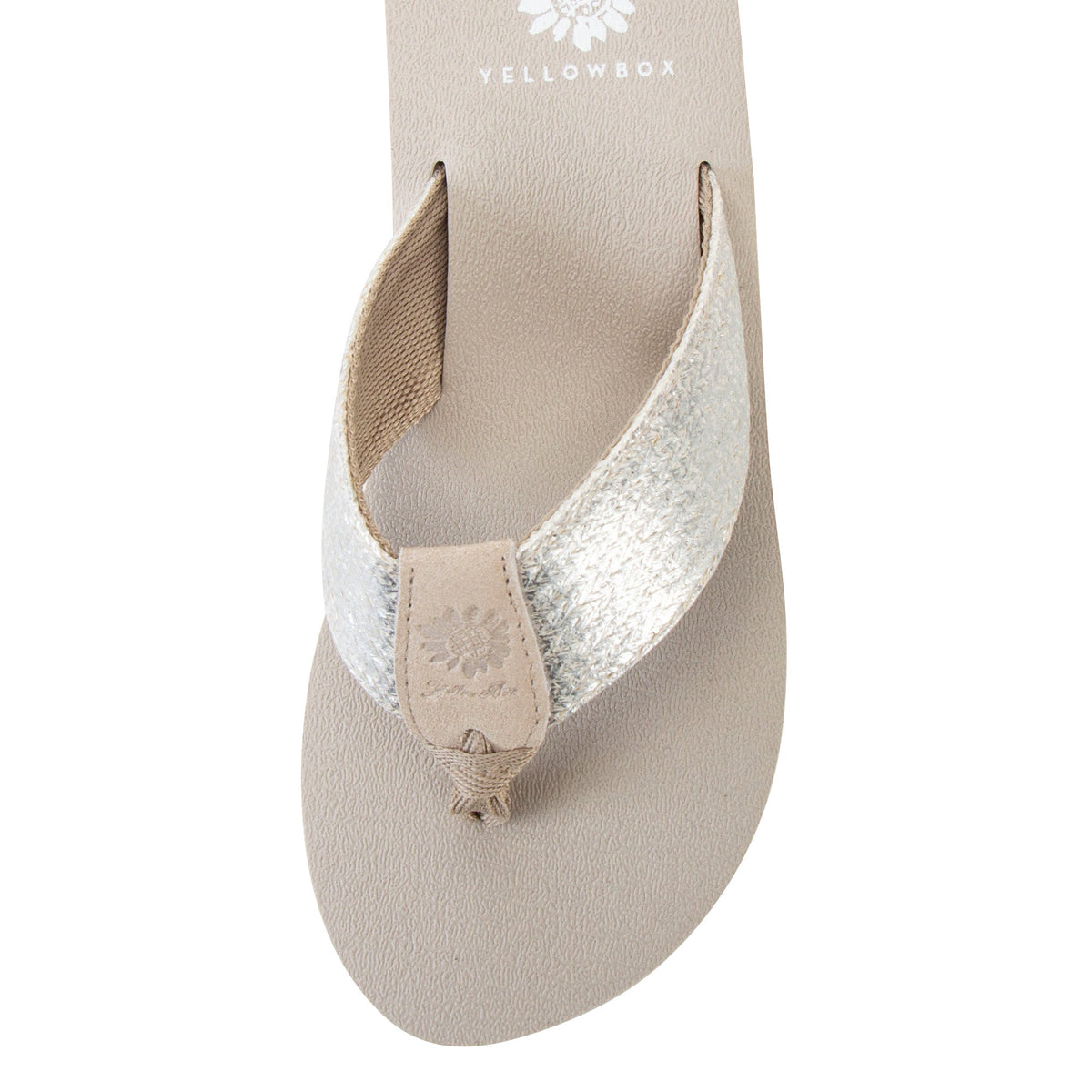 Yellow Box Footwear Leyla Wedge Sandal - Ivory
