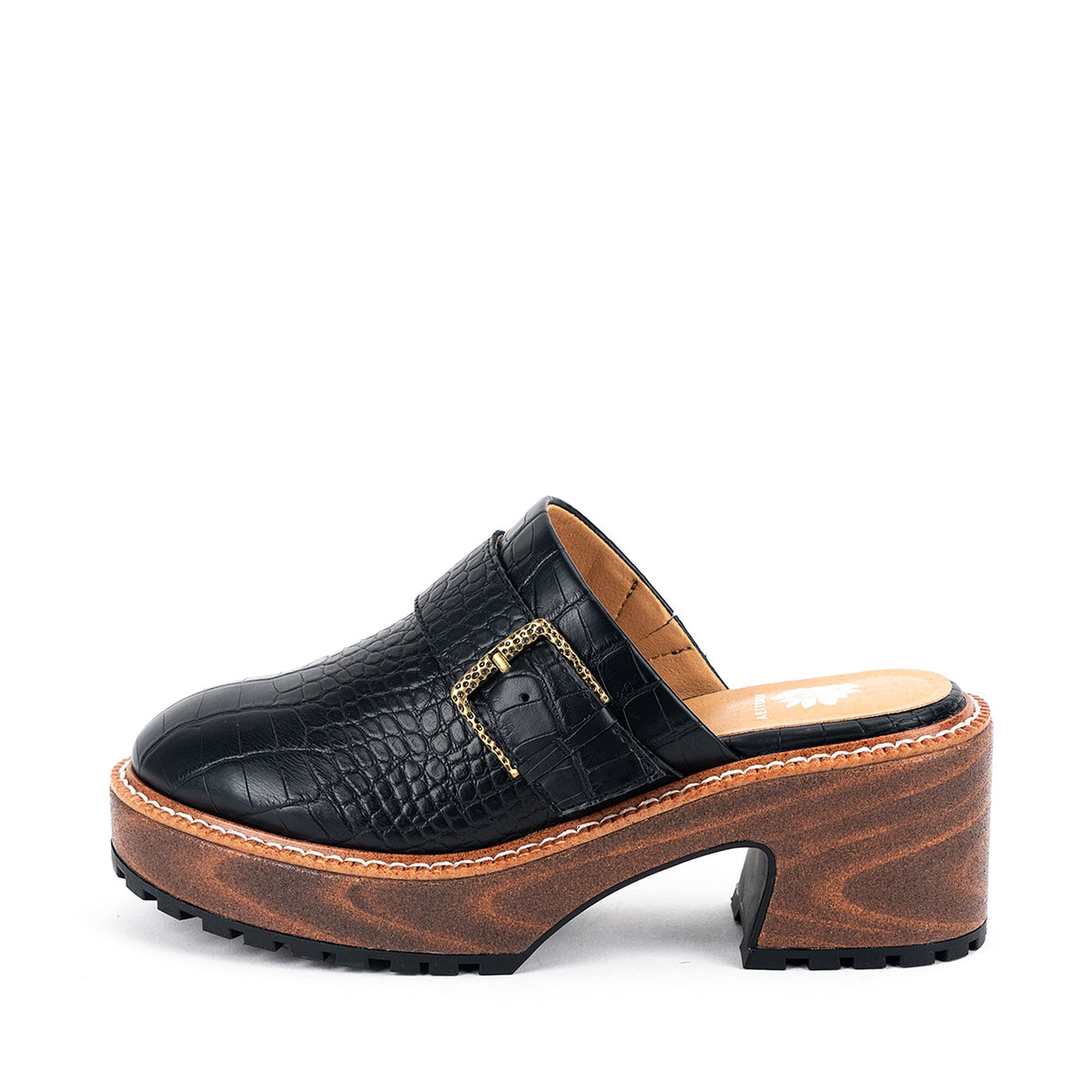 Yellow Box Footwear Barker Platform Clog - Black