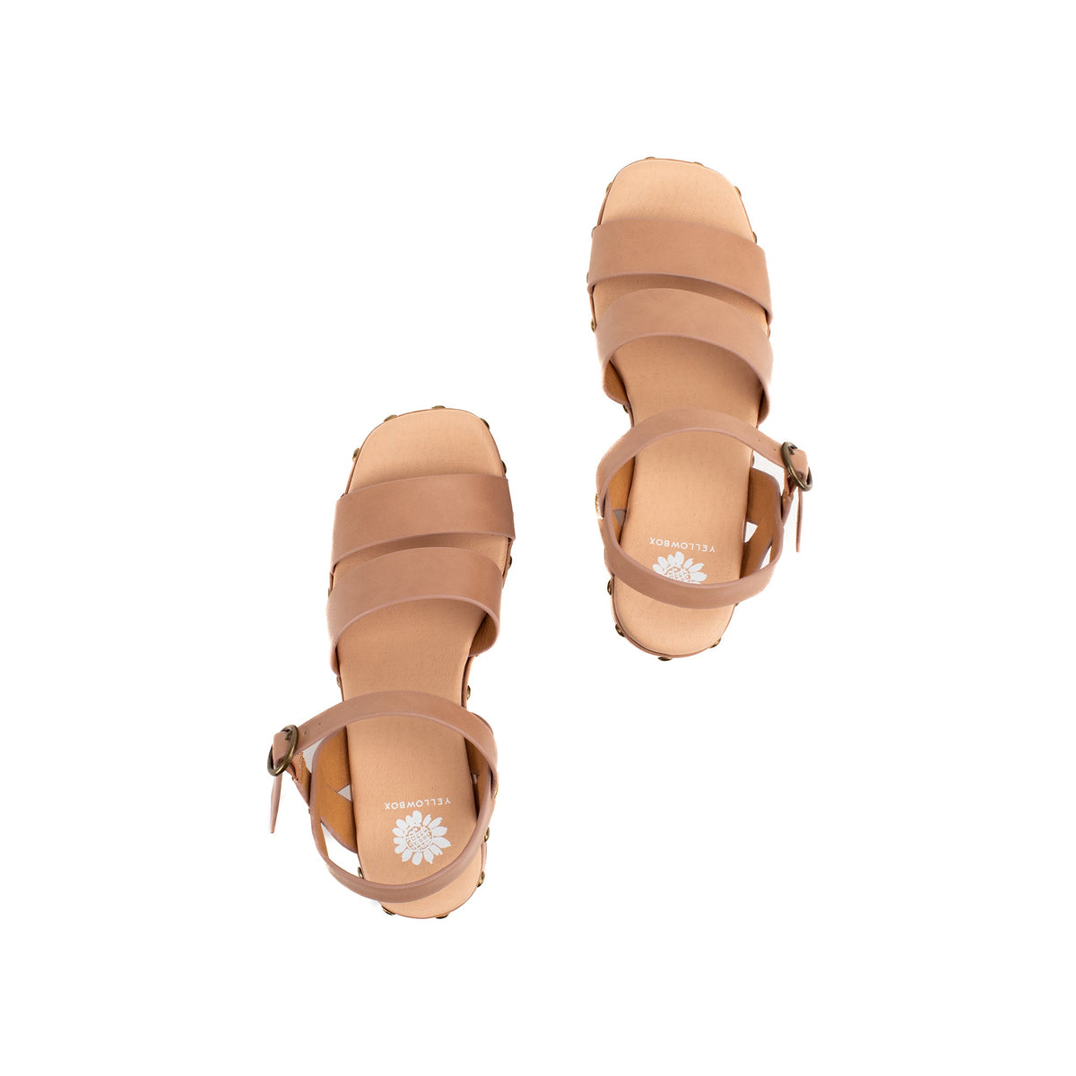Yellow Box Footwear Orsha Platform Heel - Blush