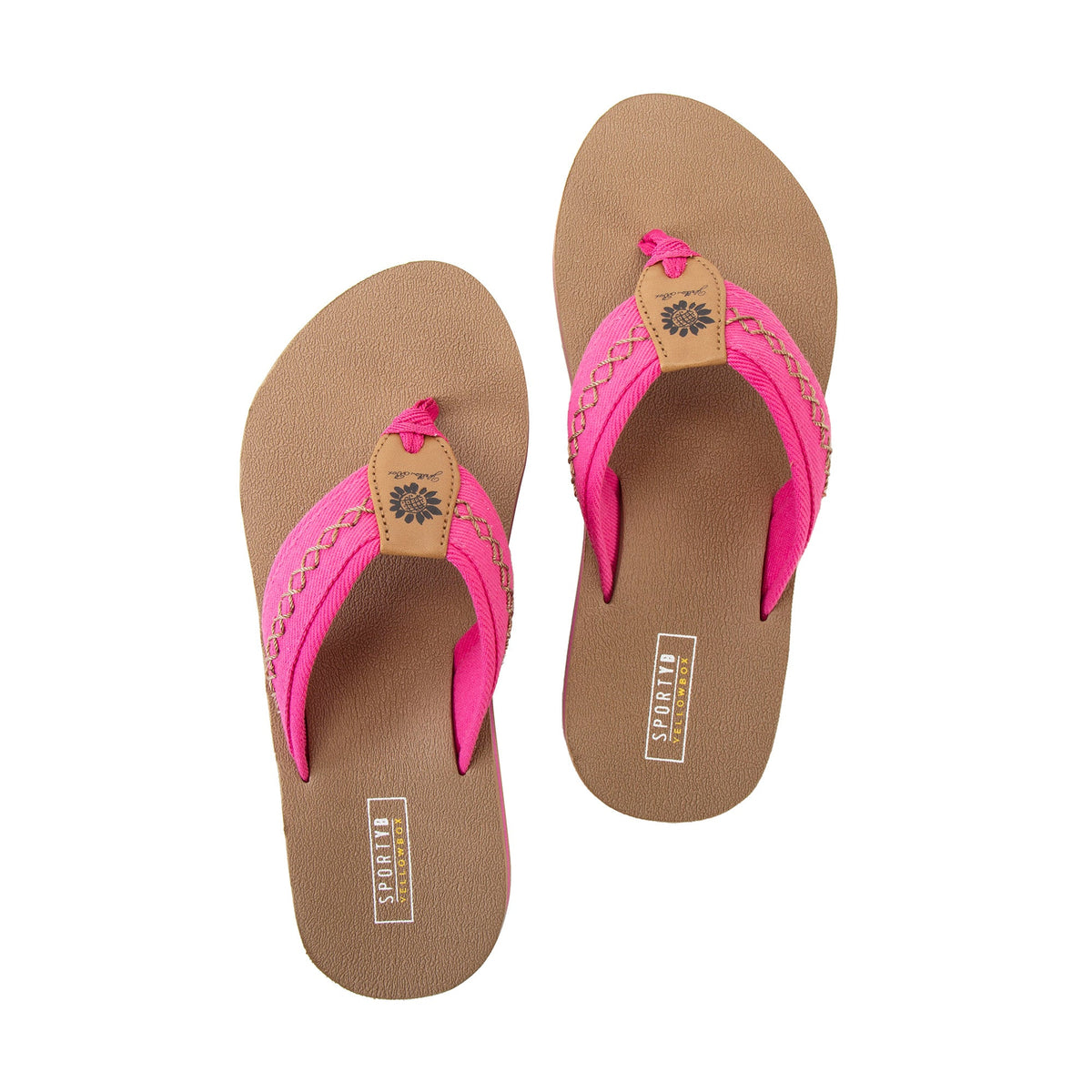 Yellow Box Footwear Malibu Flatform Sandal - Fuchsia