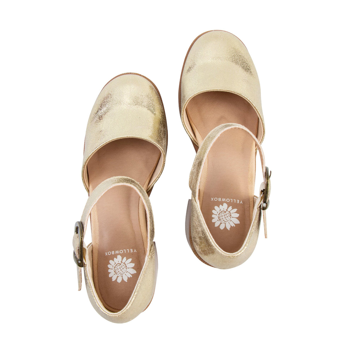 Yellow Box Footwear Lauralyn Platform Clog - Gold