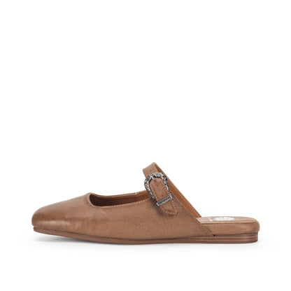 Yellow Box Footwear Calabar Mary-Jane Mule - Taupe