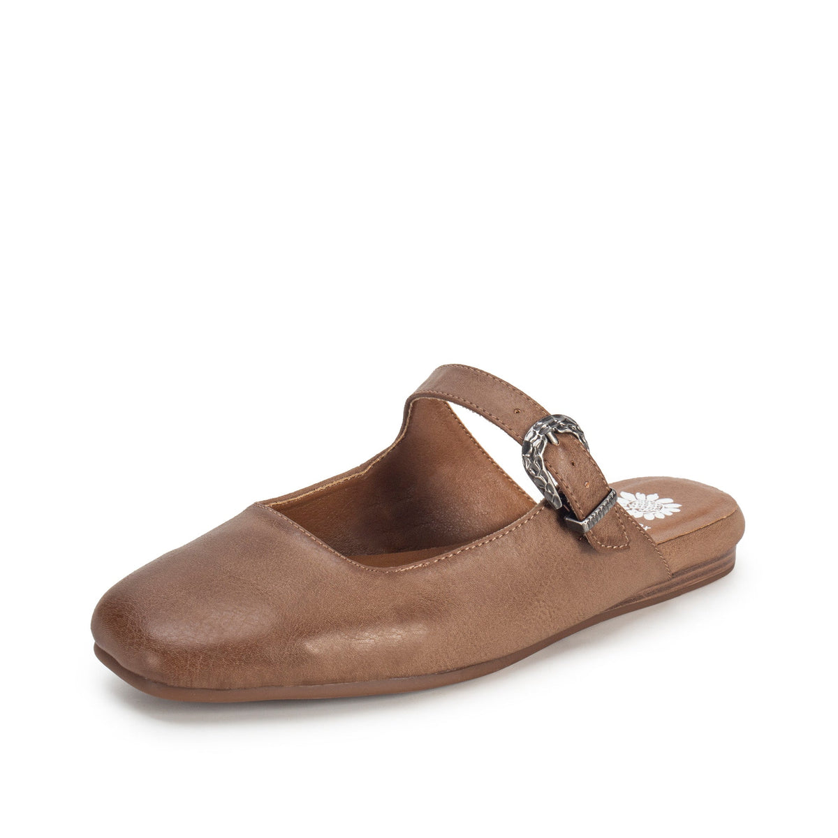 Yellow Box Footwear Calabar Mary-Jane Mule - Taupe