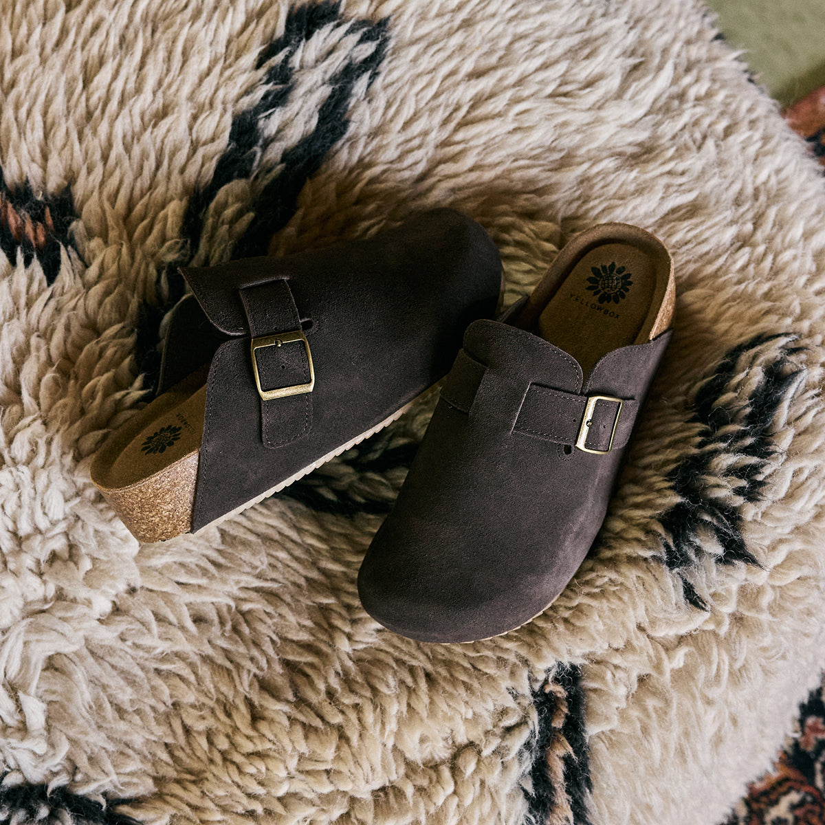 Yellow Box Footwear Maire Flatform Clog - Brown
