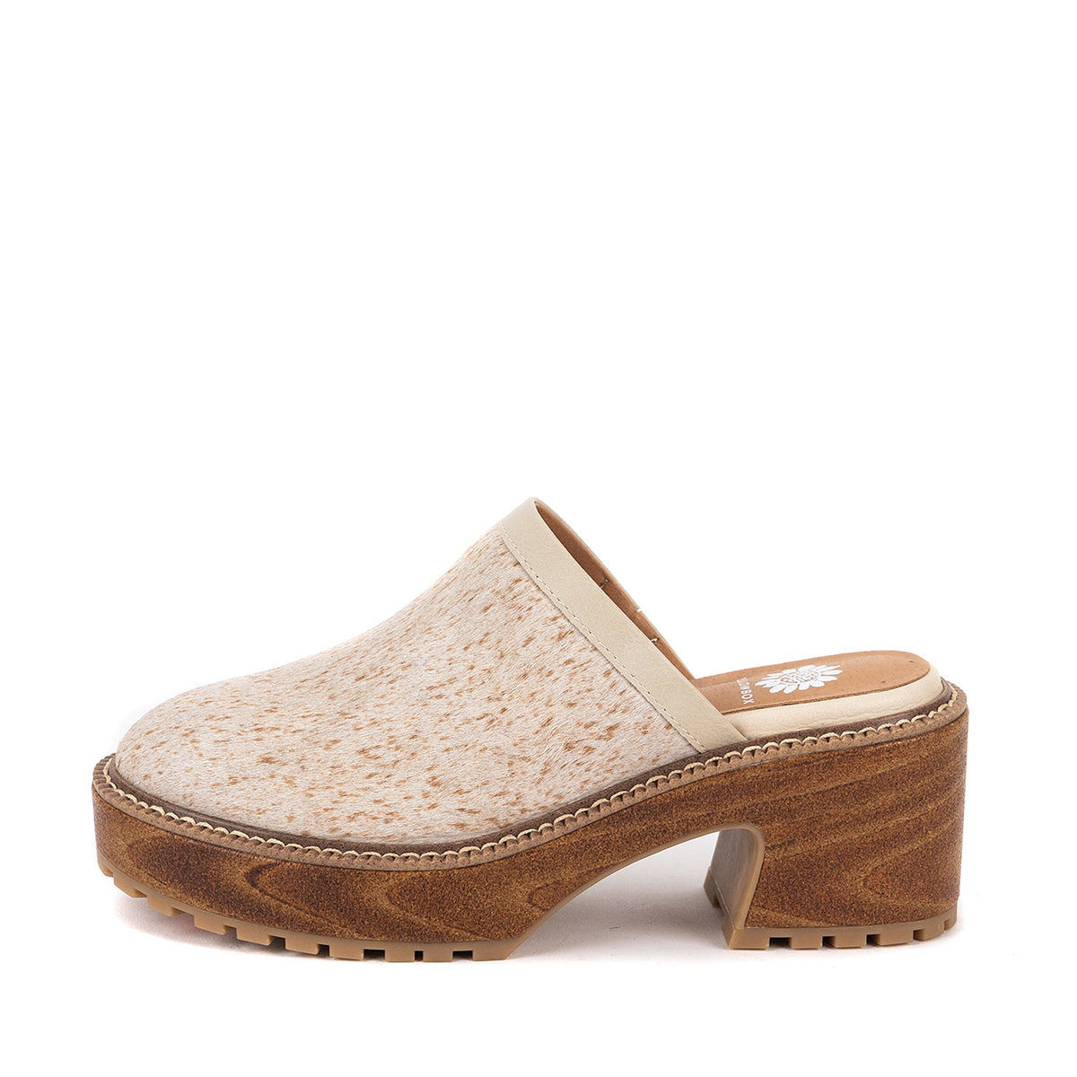 Yellow Box Footwear Baylor Platform Clog - Bone