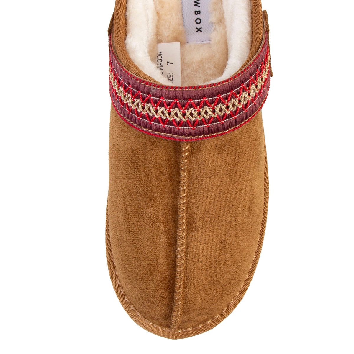 Yellow Box Footwear Magda Flatform Clog - Chestnut