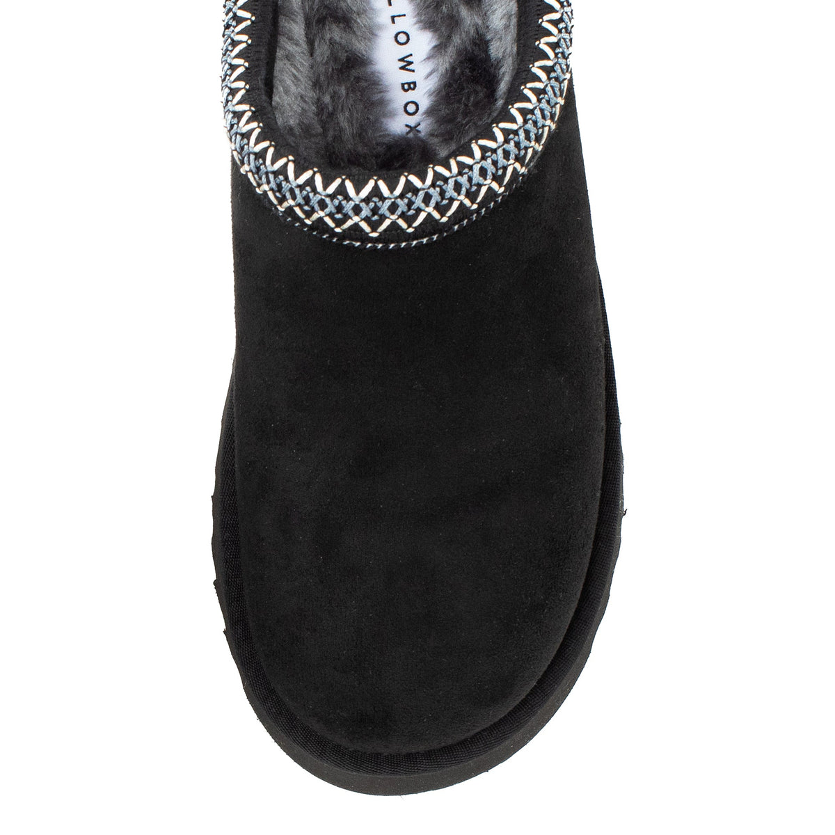 Yellow Box Footwear Hardy Flatform Slipper - Black