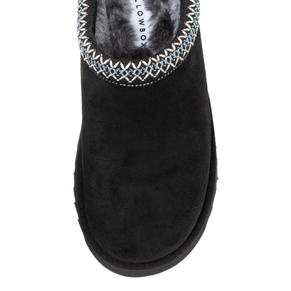 Yellow Box Footwear Hardy Flatform Slipper - Black