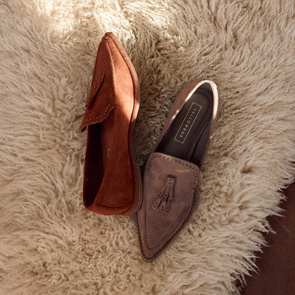 Yellow Box Footwear Refine Loafer - Dark Taupe