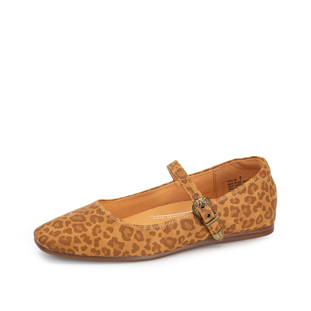 Yellow Box Footwear Collin Mary Jane Flat - Gold