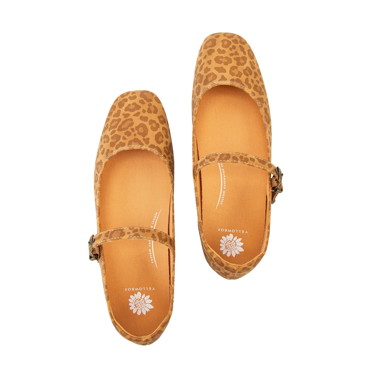 Yellow Box Footwear Collin Mary Jane Flat - Gold