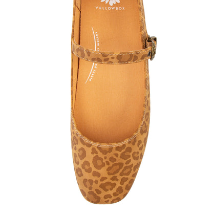 Yellow Box Footwear Collin Mary Jane Flat - Gold