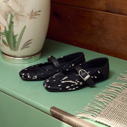 Yellow Box Footwear Carden Mary Jane Flat - Cow