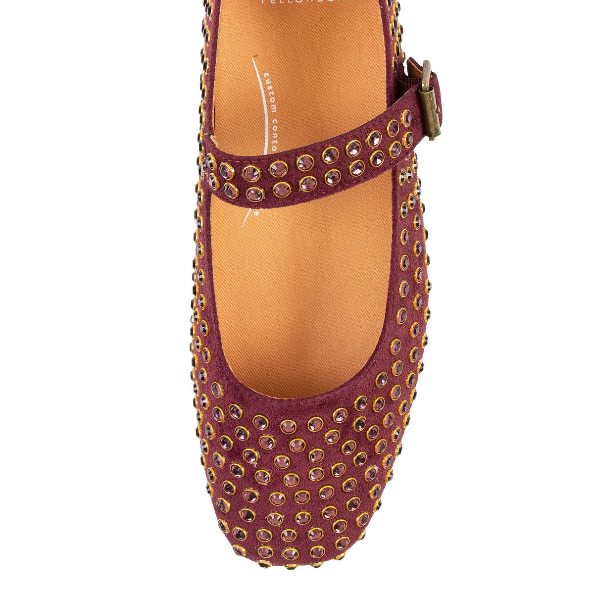 Yellow Box Footwear Cantara Mary Jane Flat - Burgundy