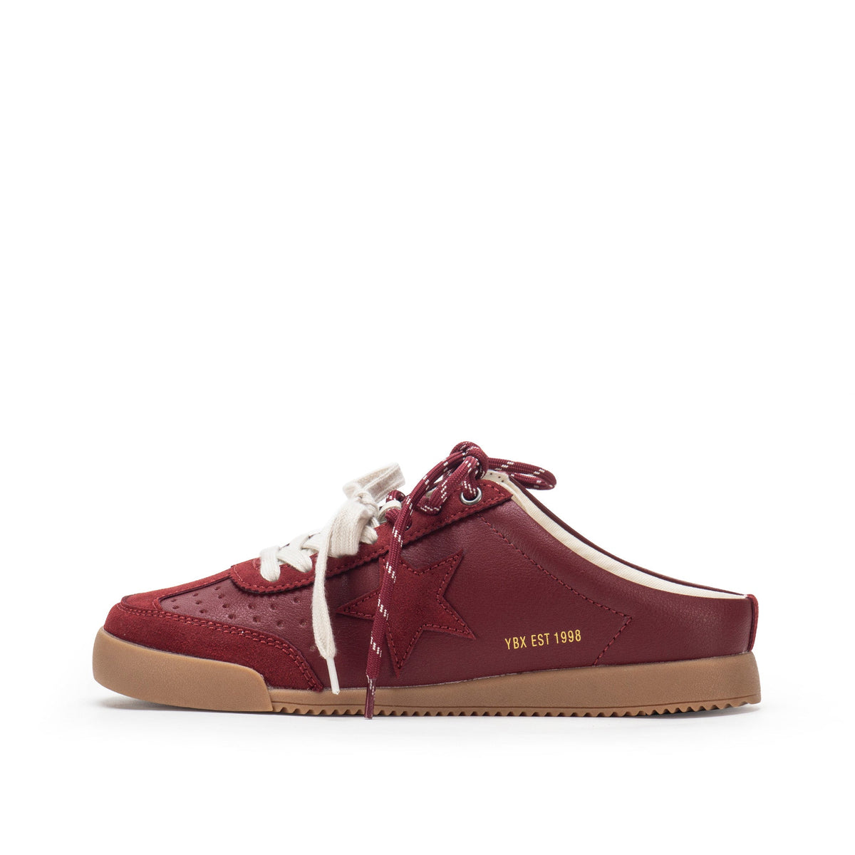 Yellow Box Footwear Nysa Sneaker Mule - Burgundy