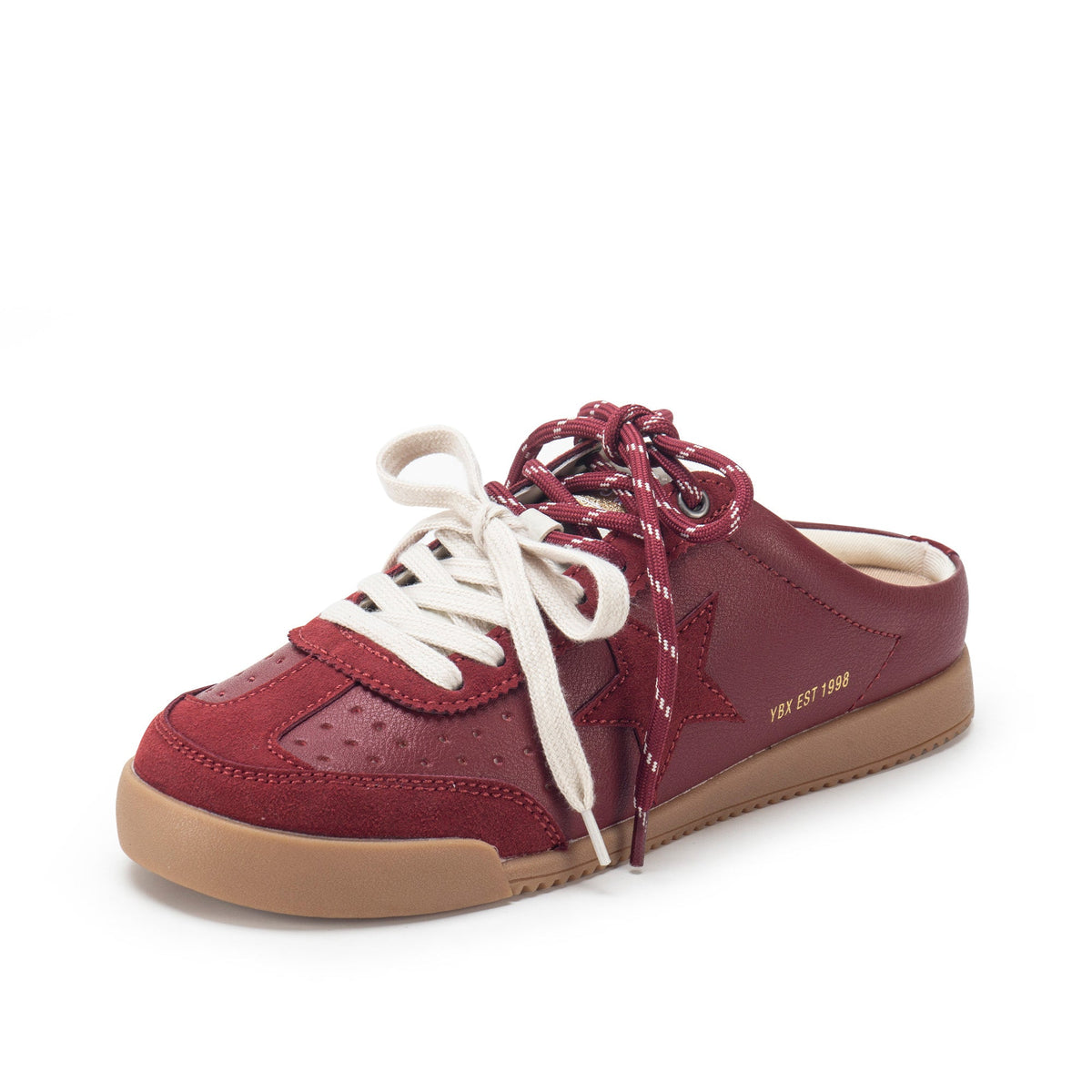 Yellow Box Footwear Nysa Sneaker Mule - Burgundy