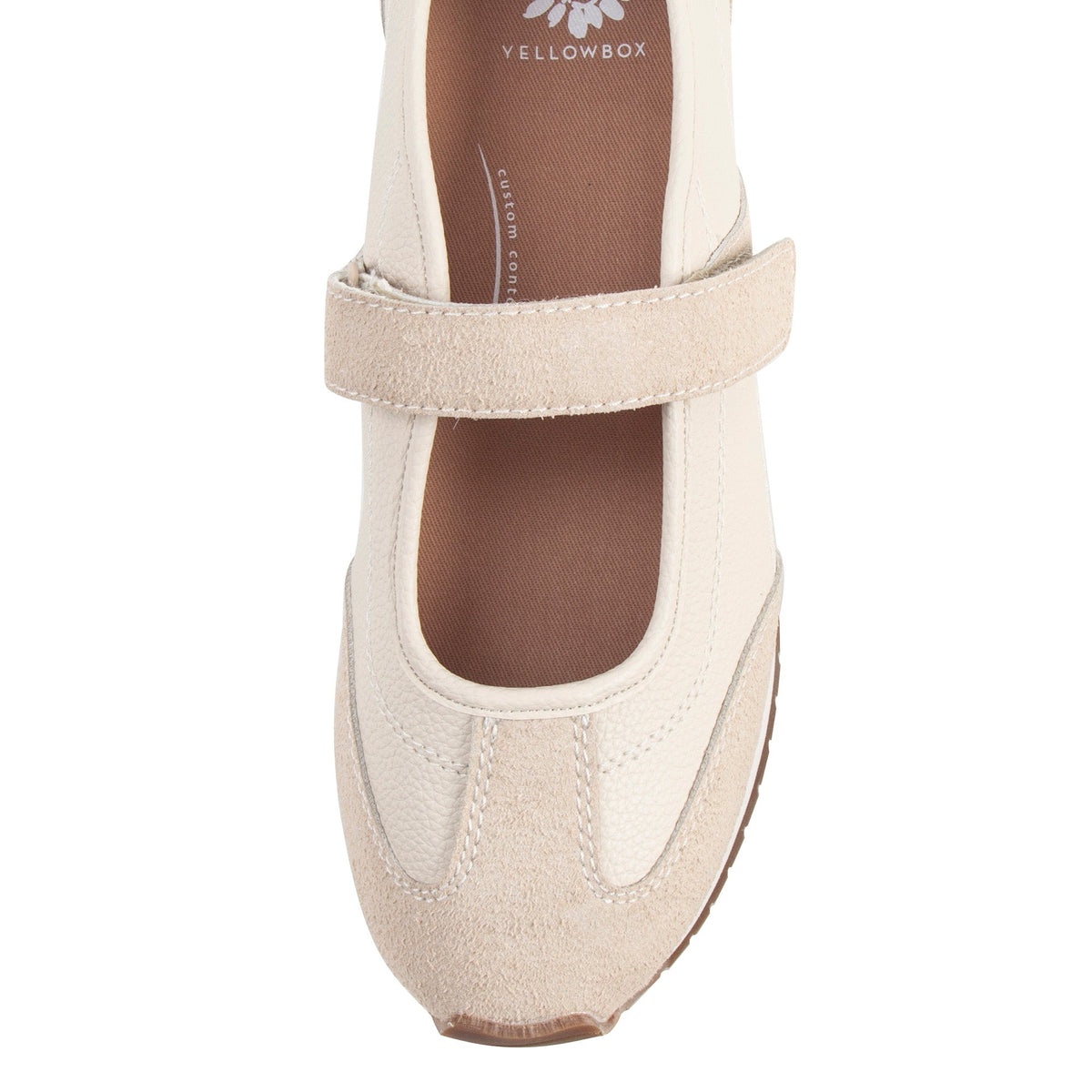 Yellow Box Footwear Alina Mary Jane Sneaker - Ivory