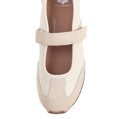 Yellow Box Footwear Alina Mary Jane Sneaker - Ivory