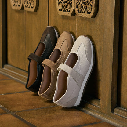 Yellow Box Footwear Alina Mary Jane Sneaker - Ivory