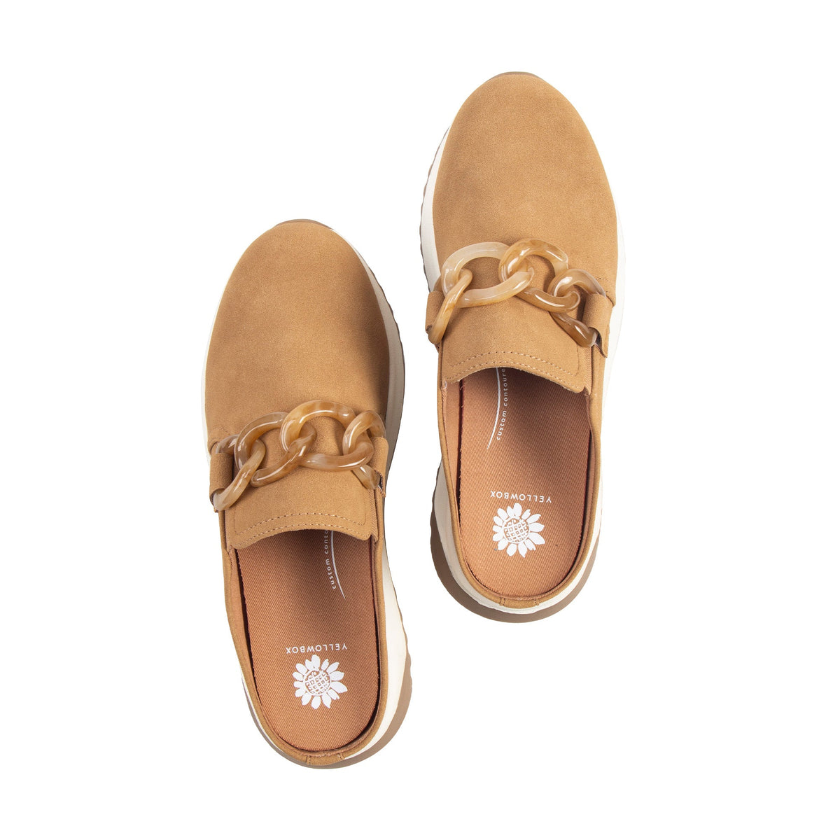 Yellow Box Footwear Rumba Sneaker Mule - Almond