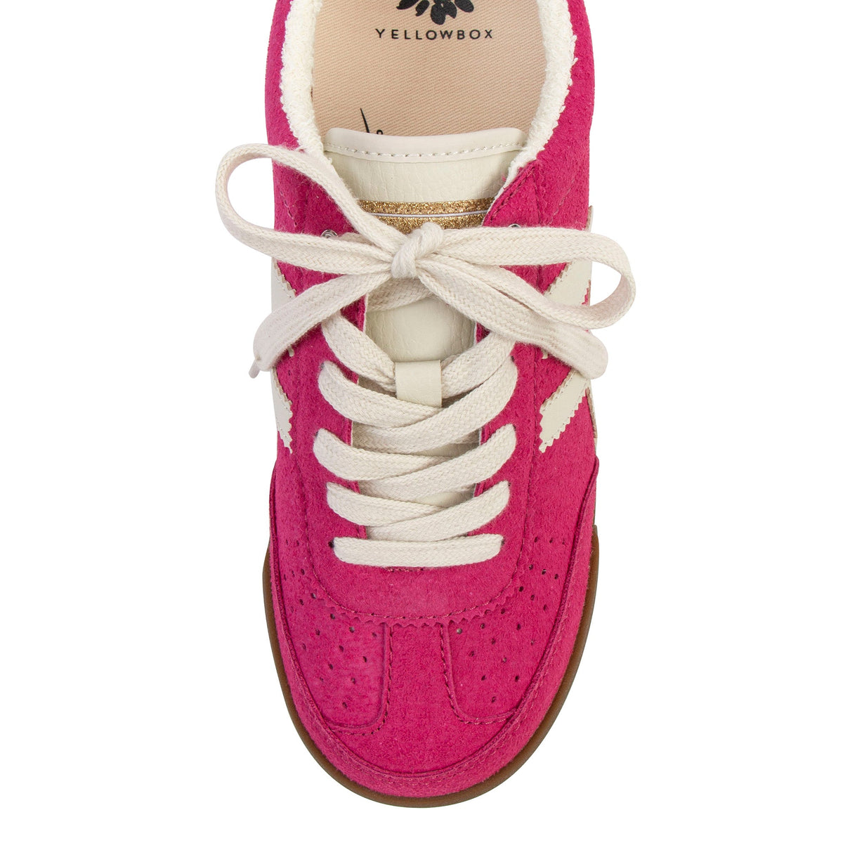 Yellow Box Footwear Neevan Lace-Up Sneaker - Fuchsia