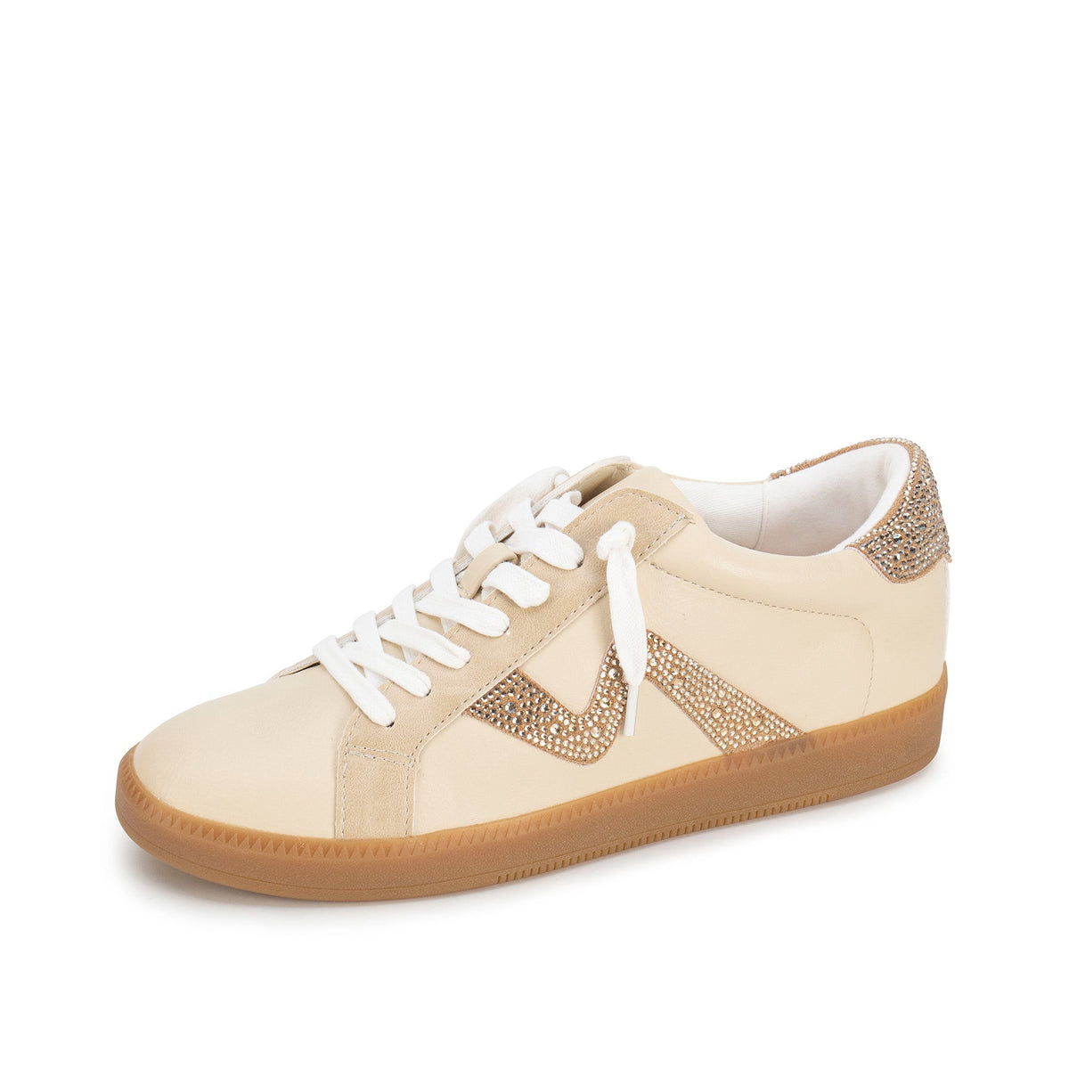 Yellow Box Footwear Ziti Crystal Sneaker - Natural