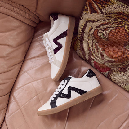 Yellow Box Footwear Ziti Crystal Sneaker - Natural