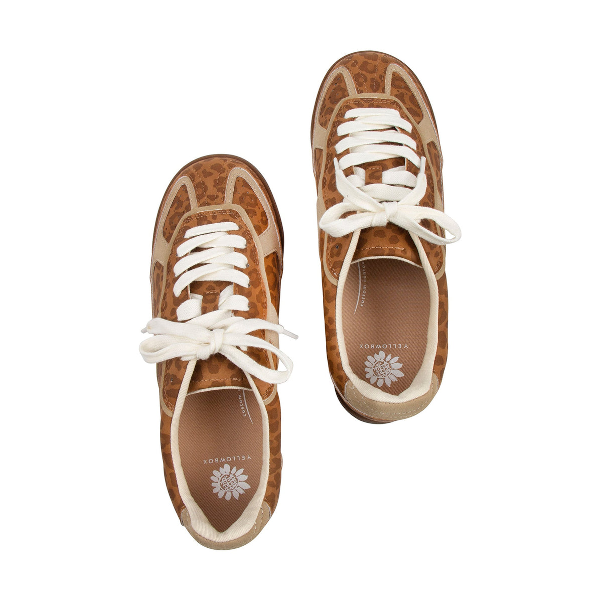 Yellow Box Footwear Nurita Lace-Up Sneaker - Leopard