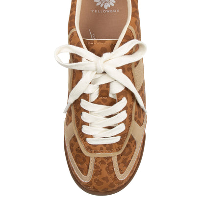 Yellow Box Footwear Nurita Lace-Up Sneaker - Leopard