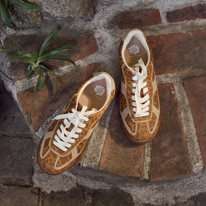 Yellow Box Footwear Nurita Lace-Up Sneaker - Leopard