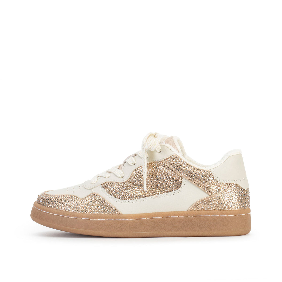 Yellow Box Footwear Camaran Crystal Sneaker - Lt. Gold