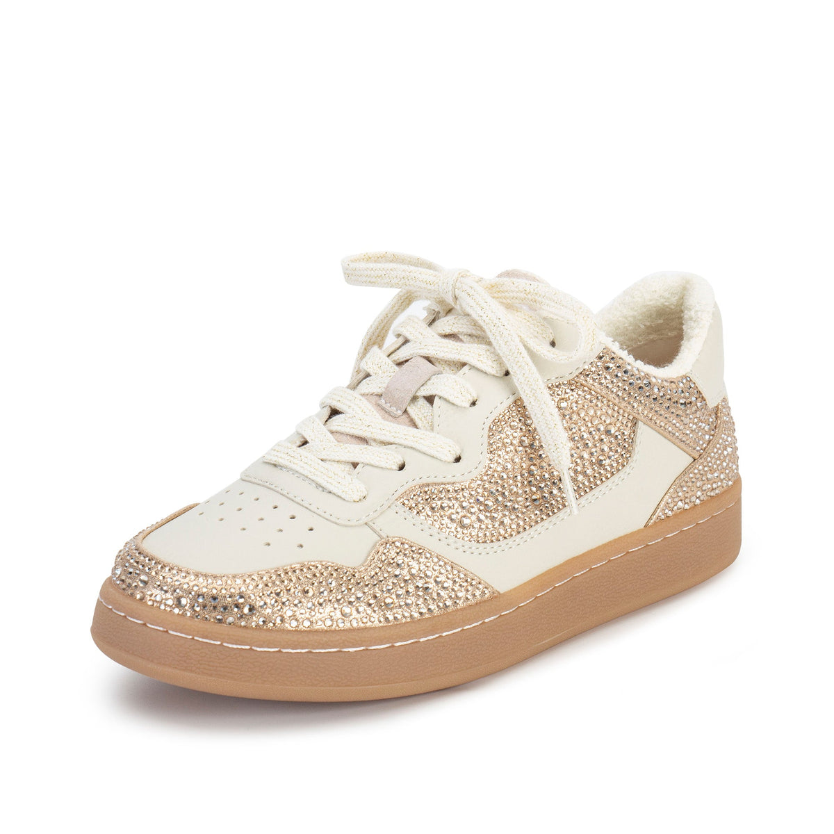 Yellow Box Footwear Camaran Crystal Sneaker - Lt. Gold