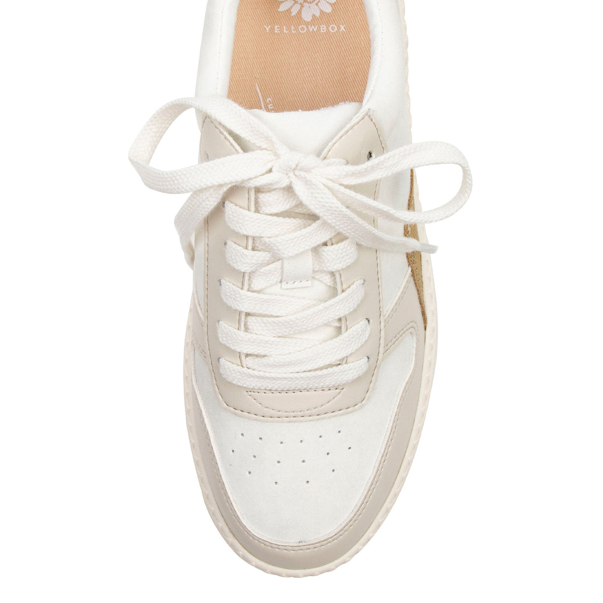 Yellow Box Footwear Oberlin Flatform Sneaker - Cream