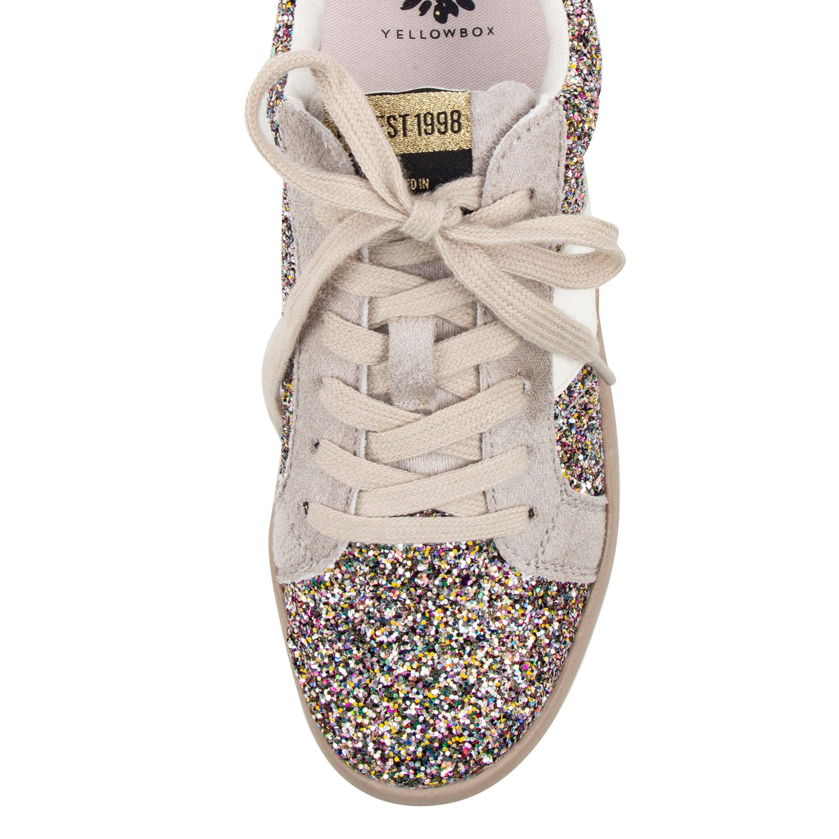Yellow Box Footwear Candice Lace-Up Sneaker - Multi