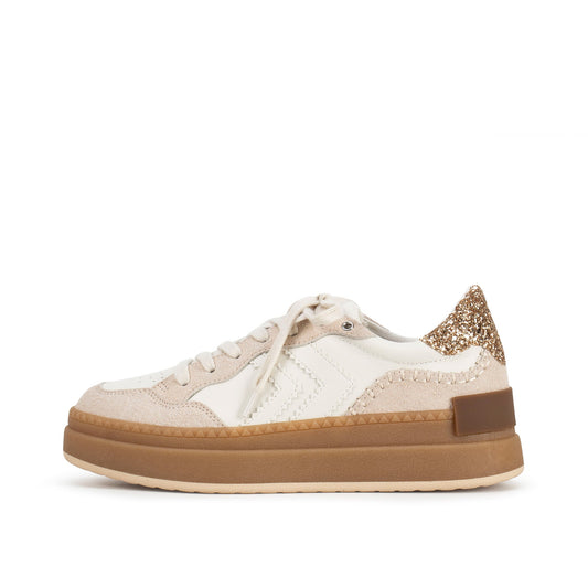 Yellow Box Footwear Oculus Flatform Sneaker - Ivory