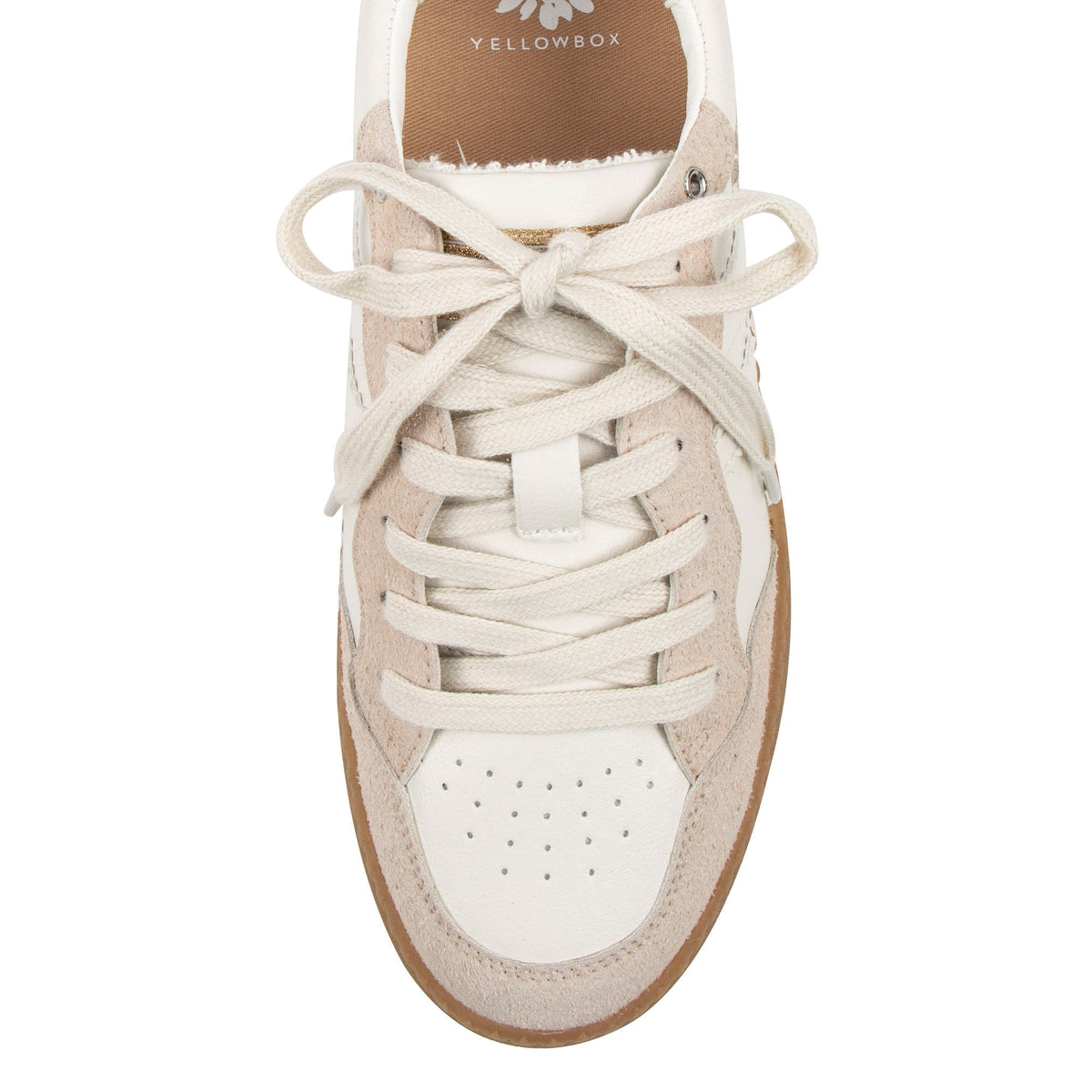Yellow Box Footwear Oculus Flatform Sneaker - Ivory