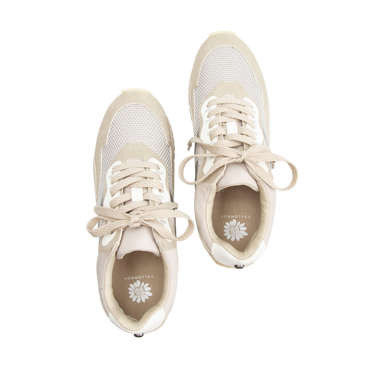 Yellow Box Footwear Accent Lace-Up Jogger - Taupe