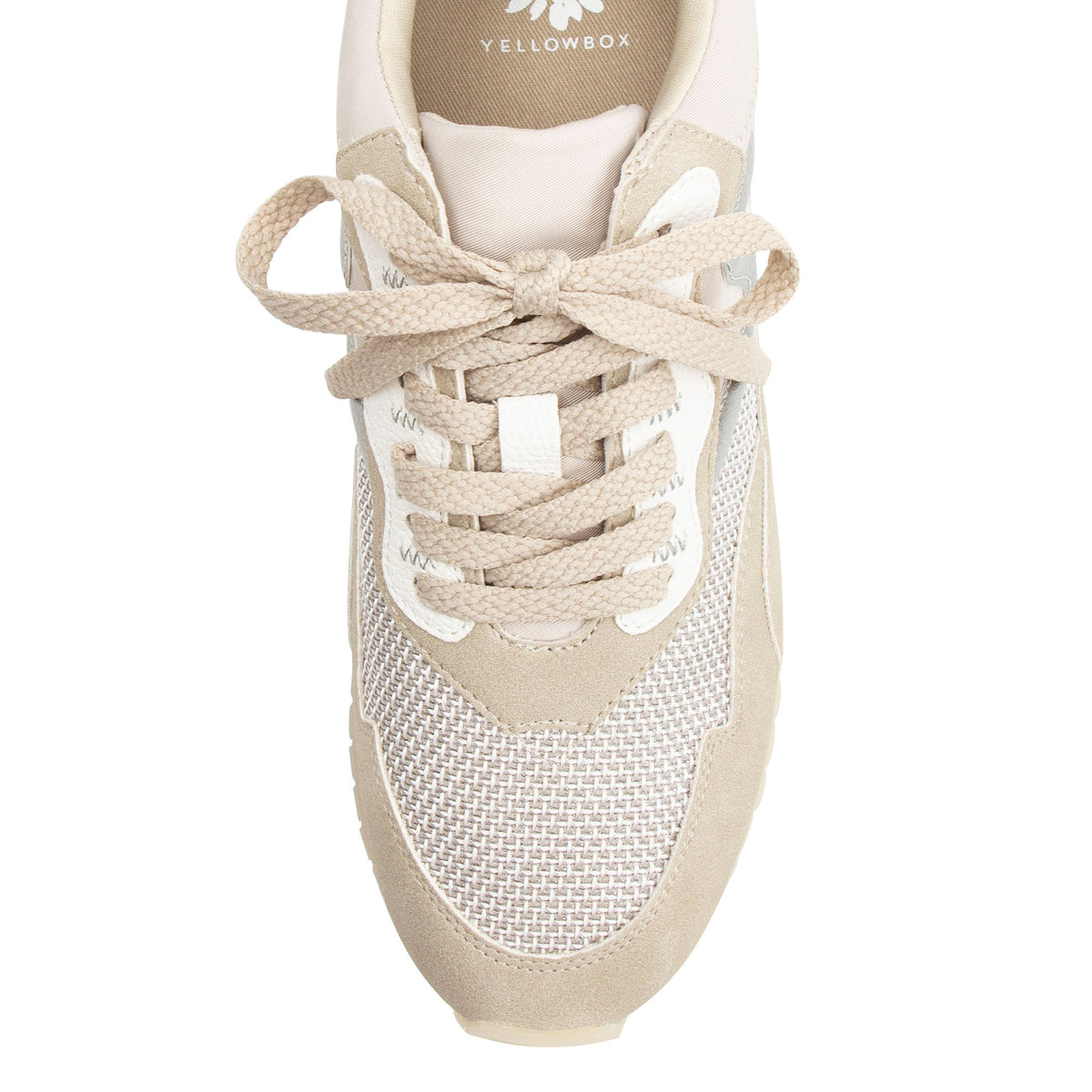 Yellow Box Footwear Accent Lace-Up Jogger - Taupe