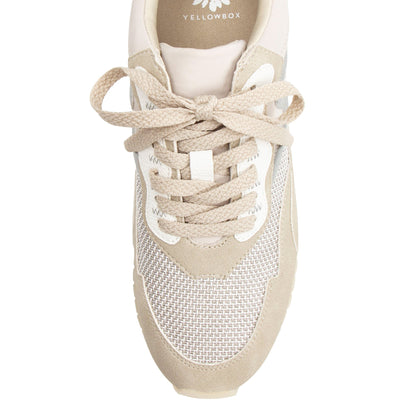 Yellow Box Footwear Accent Lace-Up Jogger - Taupe