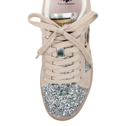 Yellow Box Footwear Chapman Lace-Up Sneaker - Silver
