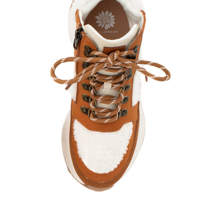 Yellow Box Footwear Hacey Flatform Hiker Boot - Tan
