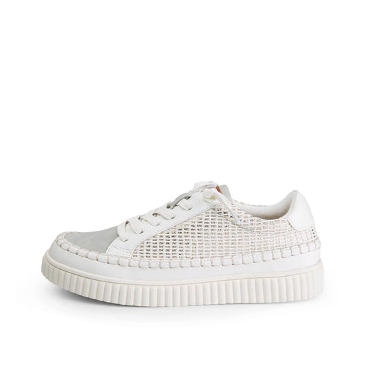 Yellow Box Footwear Moxie Lace-Up Sneaker - Gold